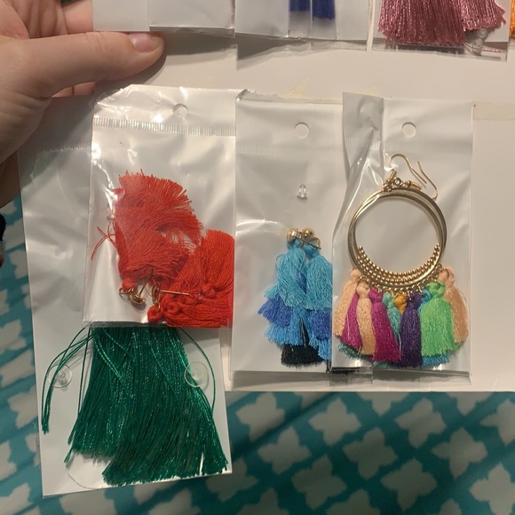 All nine earrings - Picture 3 of 3